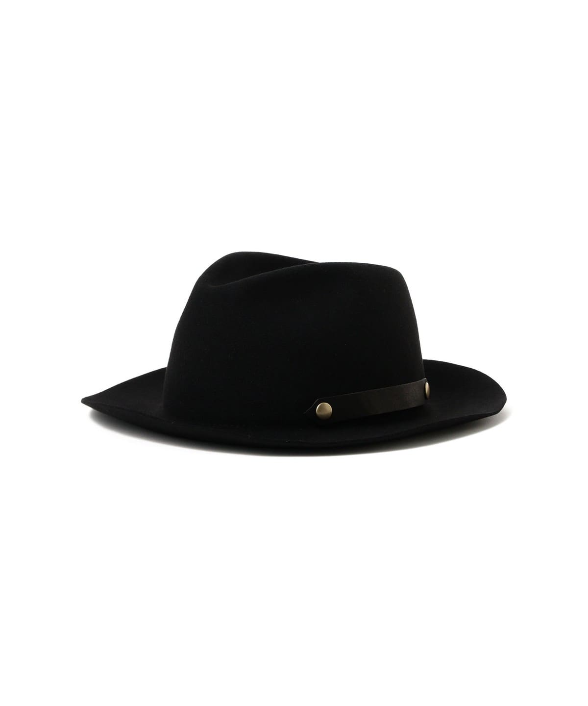 Wool Felt Hat 帽子 MEN BLACK ONE SIZE Wool Felt Hat 帽子 MEN BLACK ONE SIZE