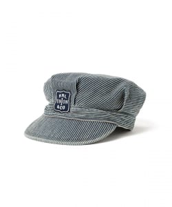 RRL / Striped Pique Railman Cap