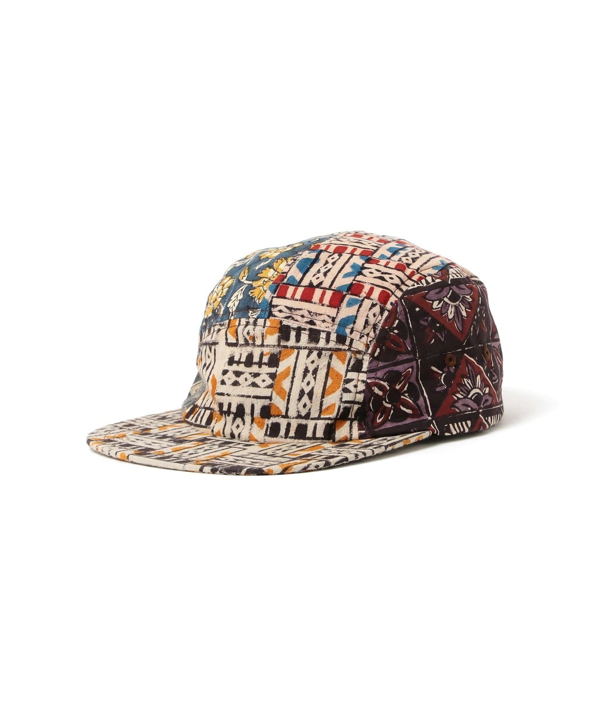 BEAMS PLUS（ビームス プラス）5 Panel Multi Block Print（帽子