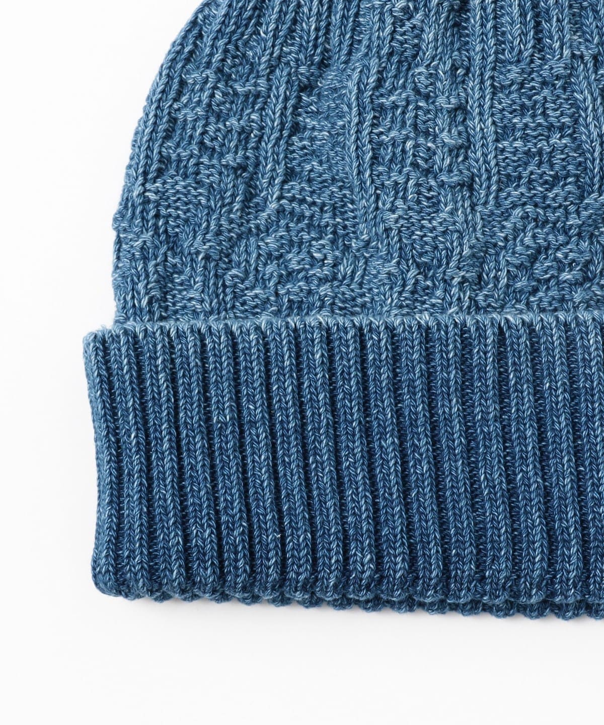 BEAMS PLUS（ビームス プラス）Watch Cap Patchwork Like Indigo（帽子