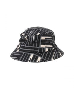 ENGINEERED GARMENTS / PORKPIE HAT - COTTON TILE PRINT CANVAS
