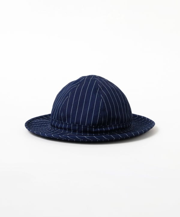 Mil Hat Indigo 3P Oxford Discharge Print Degreasing Wash