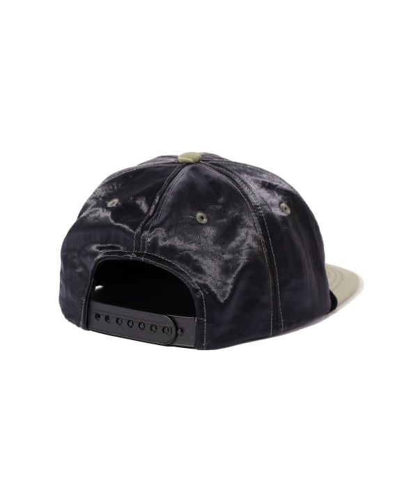 5Panel Cap Crinkle Nylon Satin