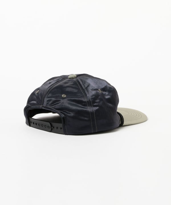 5Panel Cap Crinkle Nylon Satin
