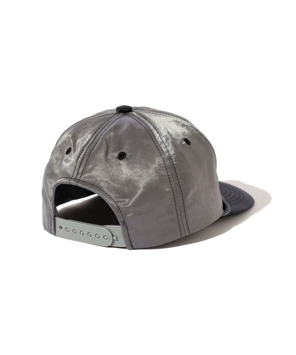 5Panel Cap Crinkle Nylon Satin