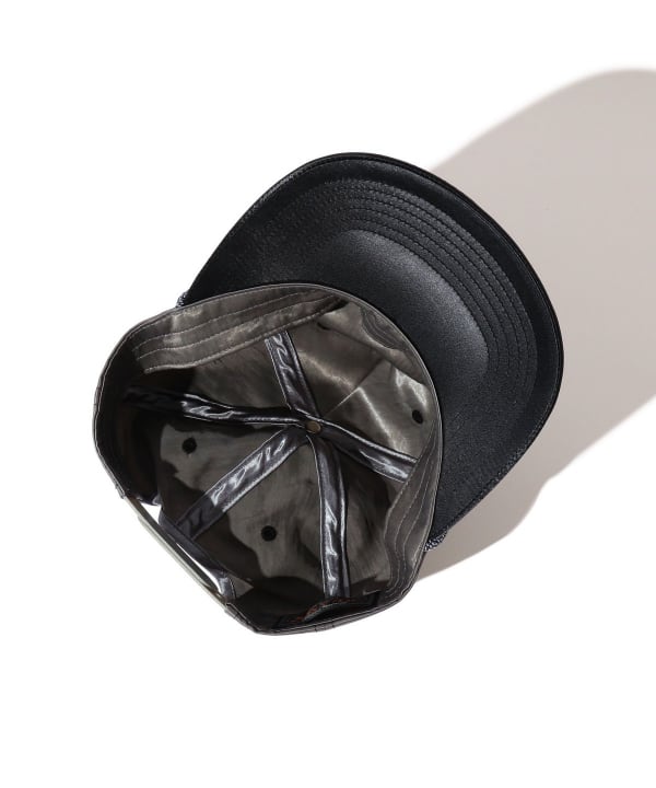 5Panel Cap Crinkle Nylon Satin