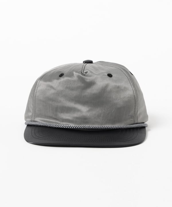 5Panel Cap Crinkle Nylon Satin
