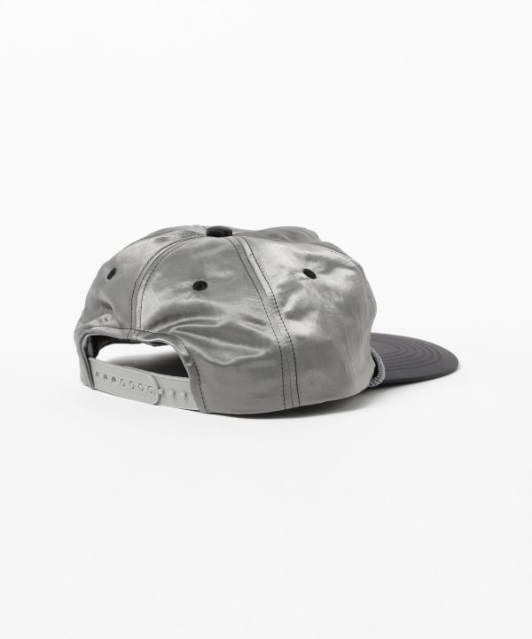 5Panel Cap Crinkle Nylon Satin