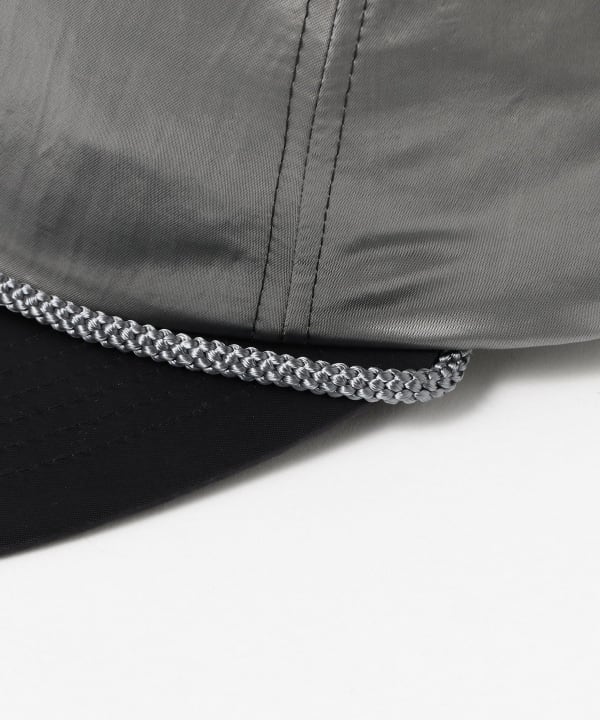 5Panel Cap Crinkle Nylon Satin