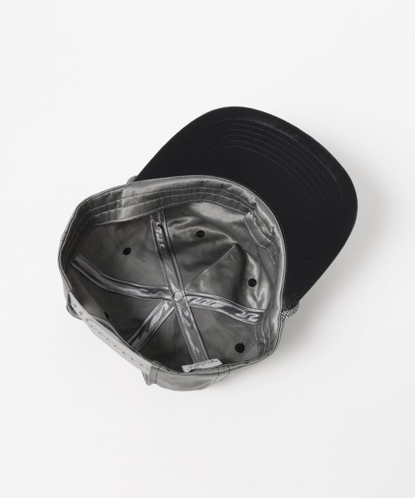 5Panel Cap Crinkle Nylon Satin