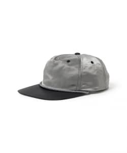 5Panel Cap Crinkle Nylon Satin