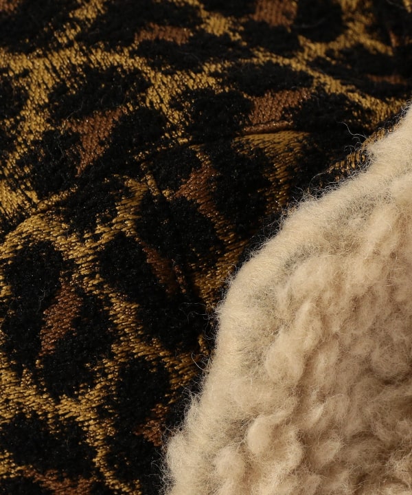 Flight Cap Leopard Jacquard