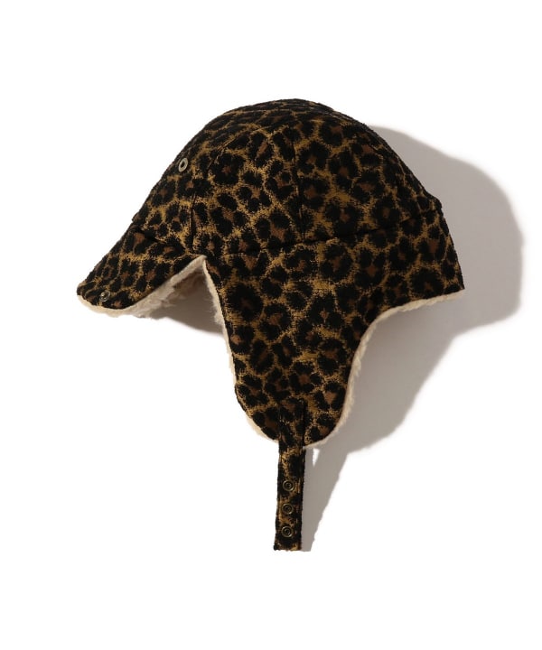 Flight Cap Leopard Jacquard