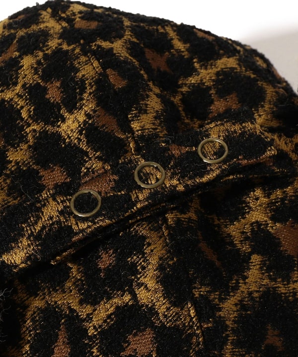 Flight Cap Leopard Jacquard