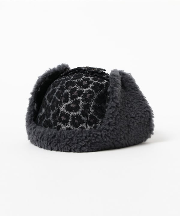 Flight Cap Leopard Jacquard