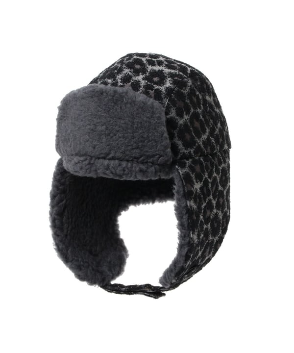 Flight Cap Leopard Jacquard