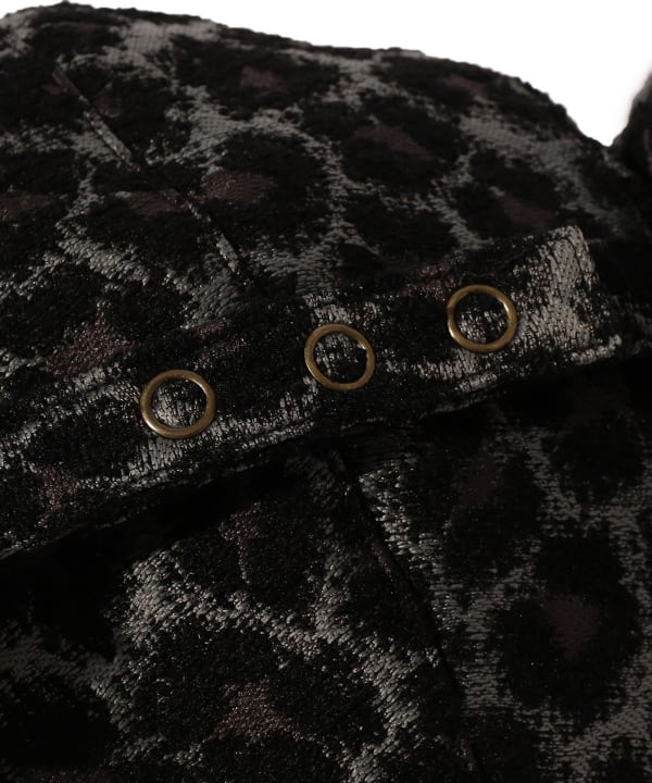 Flight Cap Leopard Jacquard