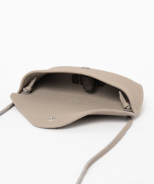 【別注】WORNCRAFT. / Glasses Case Perlinger Shrunken Calf leather