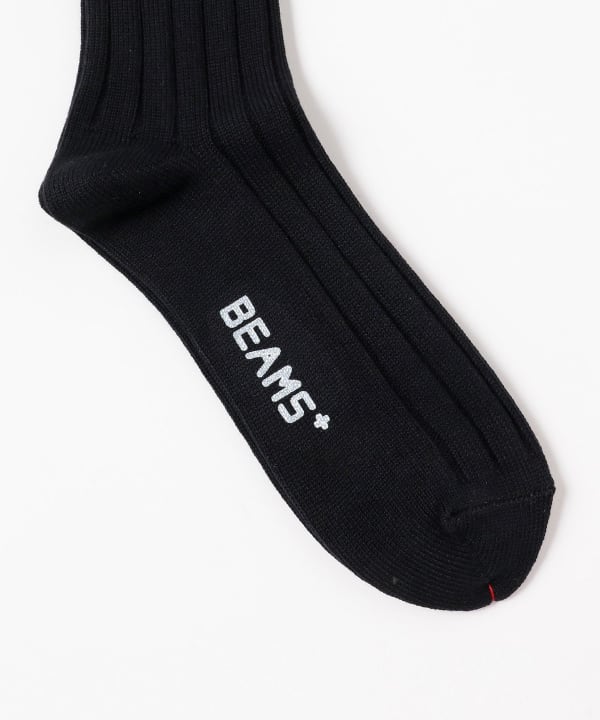 BEAMS PLUS（ビームス プラス）Solid Rib Socks（レッグウェア