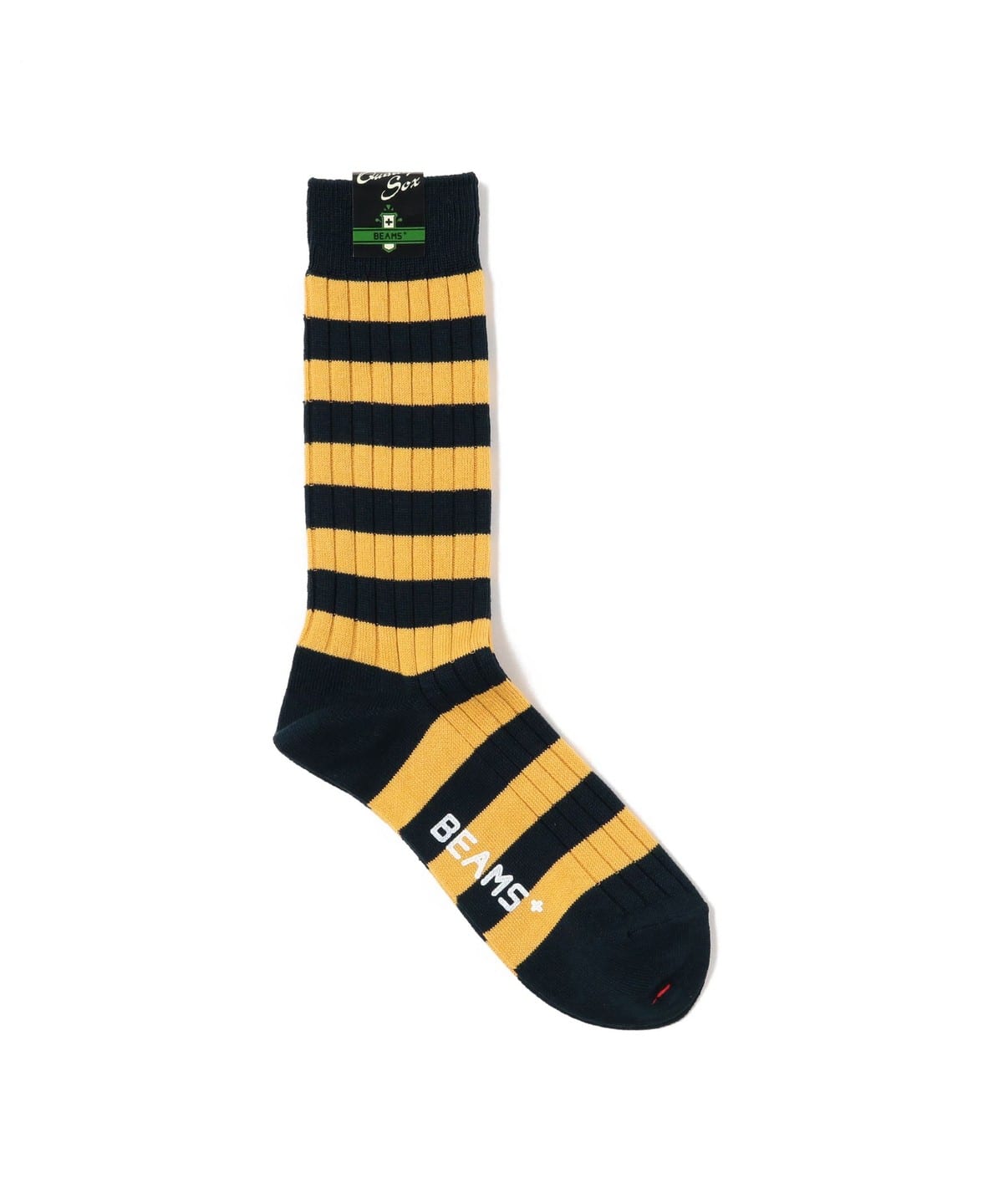 Rib Stripe Socks レッグウェア MEN NAVY*GOLD ONE SIZE Rib Stripe Socks レッグウェア MEN NAVY*GOLD ONE SIZE