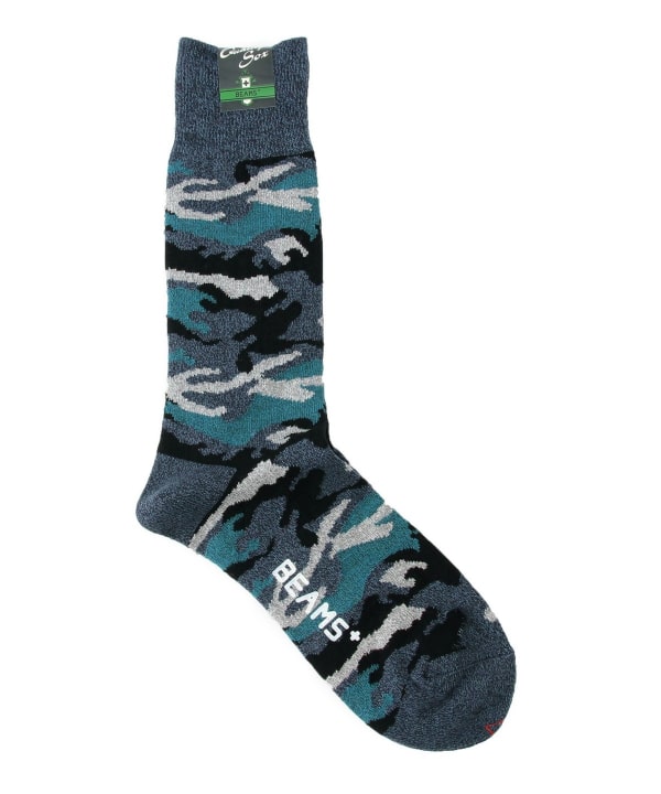 BEAMS PLUS（ビームス プラス）Melange Camo Socks（レッグウェア ソックス・靴下）通販｜BEAMS