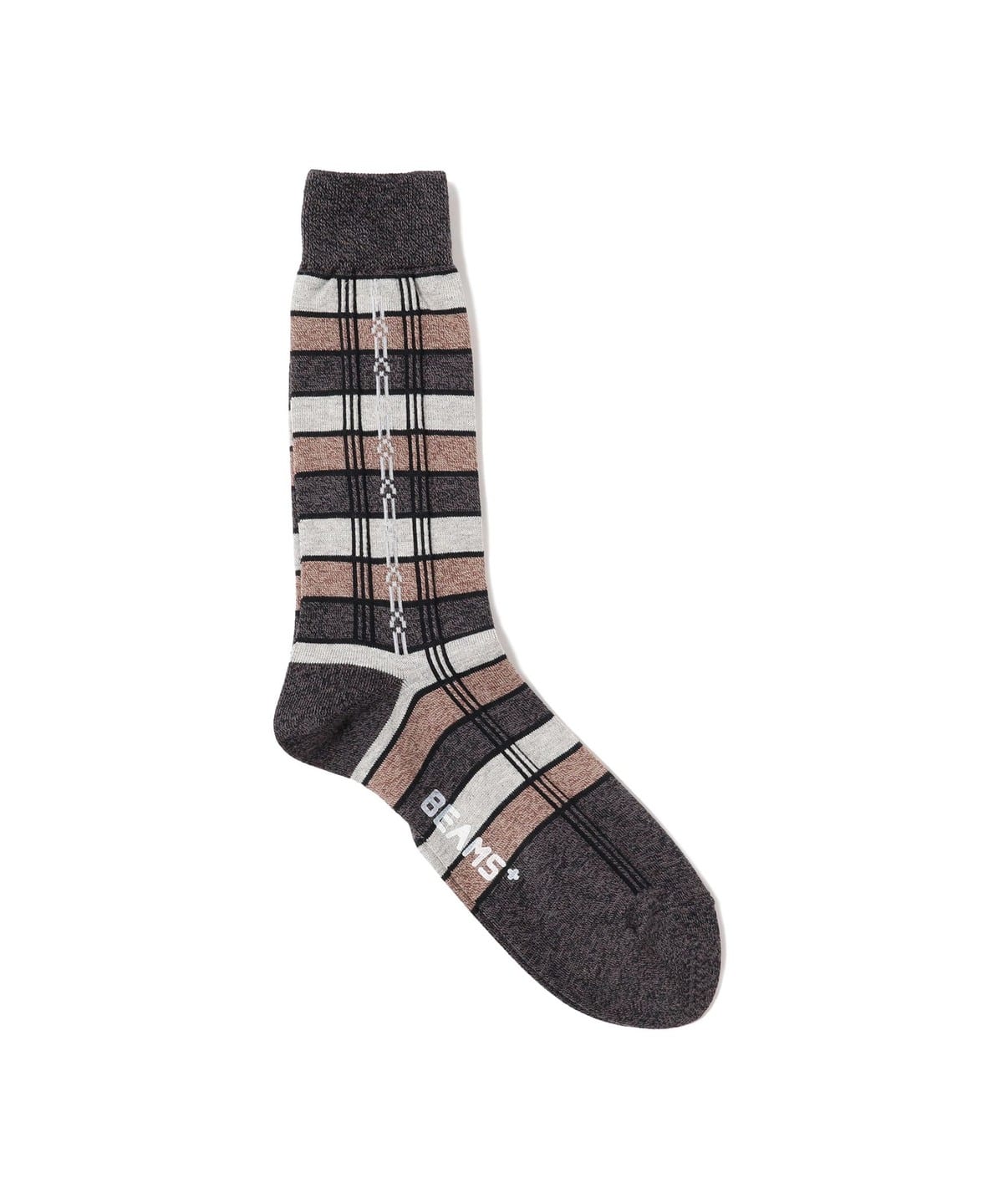 Stripe/Jacquard Socks レッグウェア MEN CHARCOAL. G ONE SIZE Stripe/Jacquard Socks レッグウェア MEN CHARCOAL. G ONE SIZE
