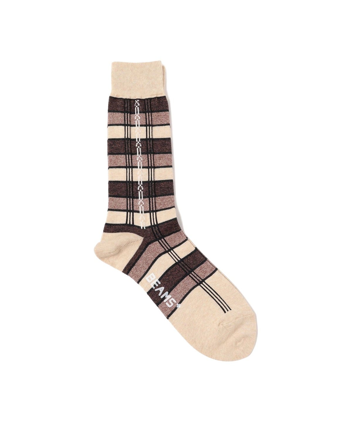 Stripe/Jacquard Socks レッグウェア MEN BEIGE ONE SIZE Stripe/Jacquard Socks レッグウェア MEN BEIGE ONE SIZE