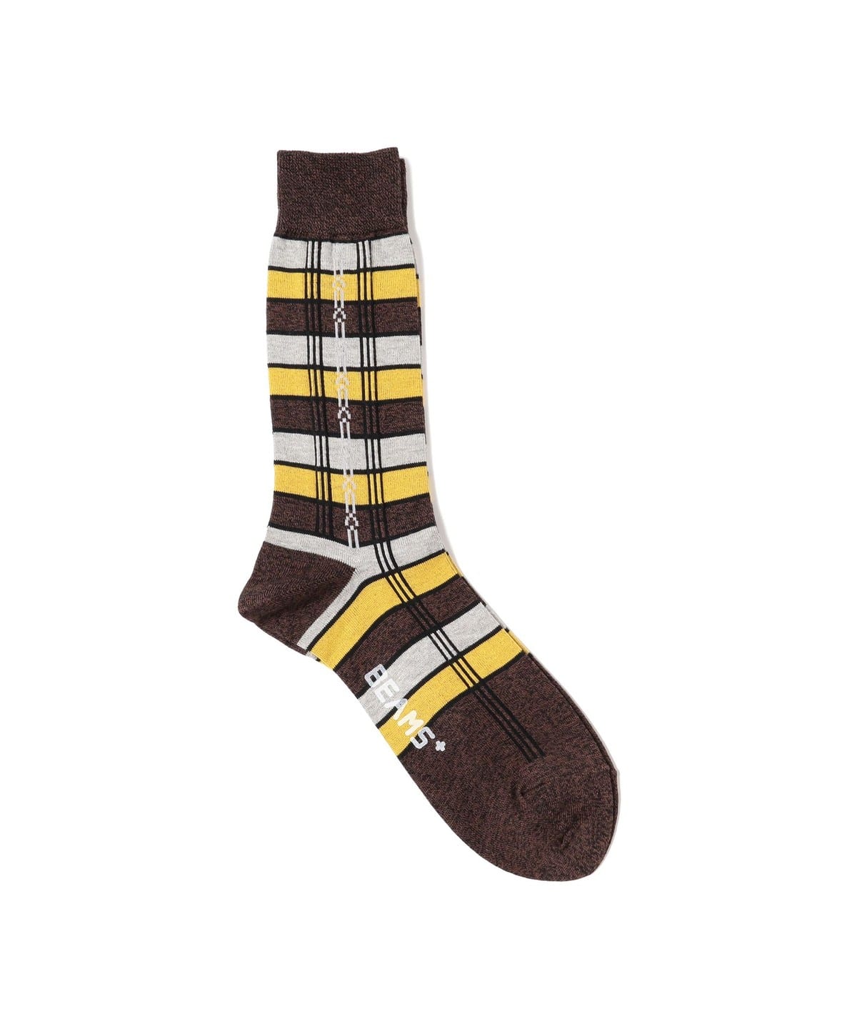 Stripe/Jacquard Socks レッグウェア MEN D. BROWN ONE SIZE Stripe/Jacquard Socks レッグウェア MEN D. BROWN ONE SIZE