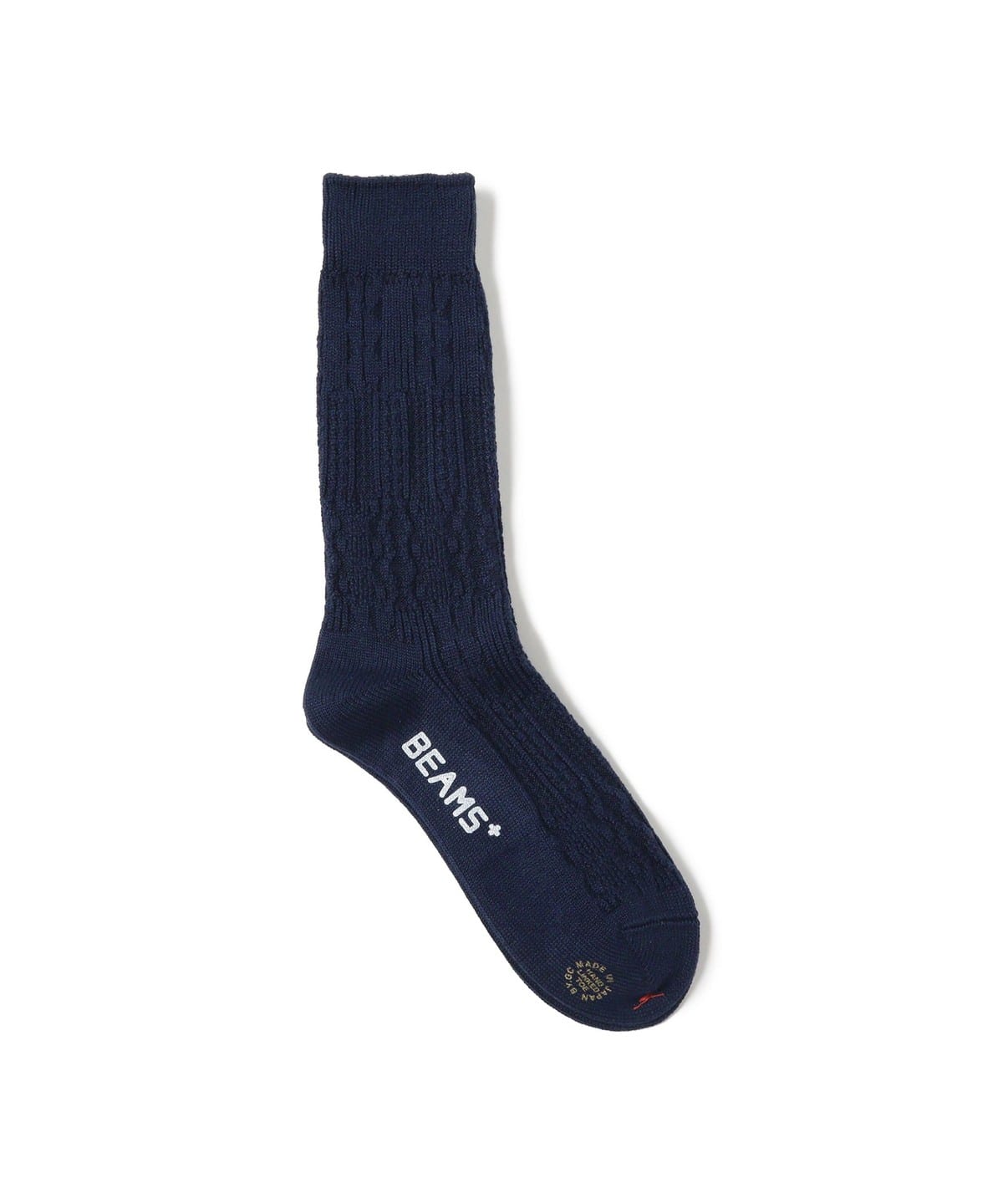 Patchwork Like Socks レッグウェア MEN NAVY FREE Patchwork Like Socks レッグウェア MEN NAVY FREE