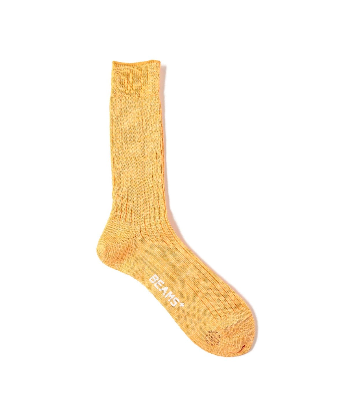 New Linen Socks レッグウェア MEN YELLOW FREE New Linen Socks レッグウェア MEN YELLOW FREE