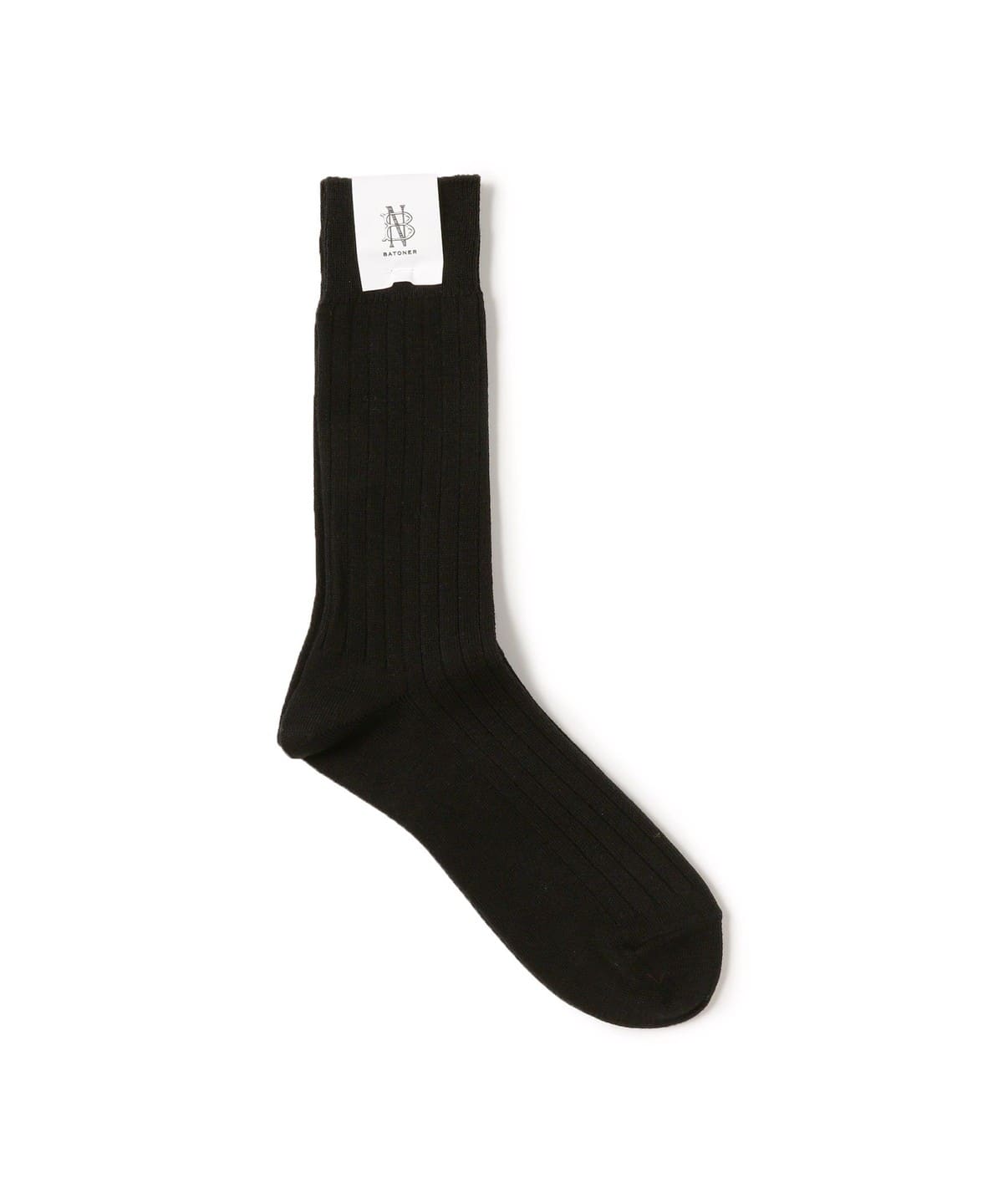 BATONER バトナー / WOOL COTTON CORDULA LONG SOCKS レッグウェア MEN BLACK FREE BATONER バトナー / WOOL COTTON CORDULA LONG SOCKS レッグウェア MEN BLACK FREE