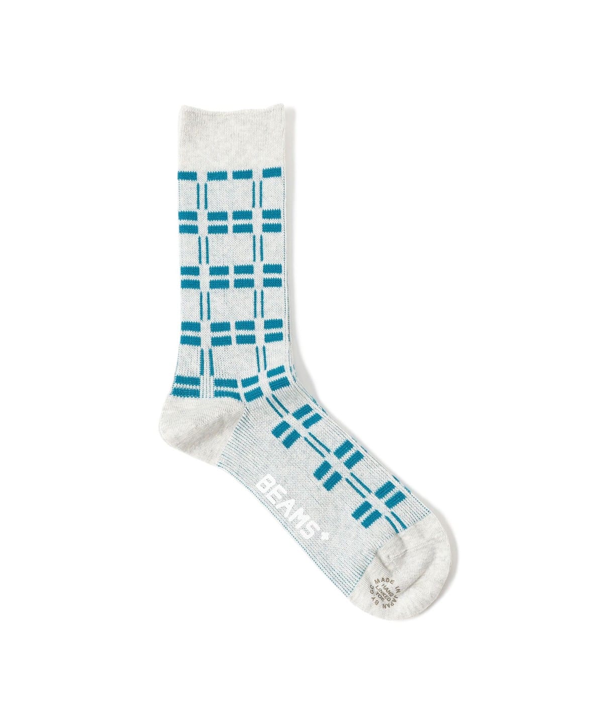 Net Socks レッグウェア MEN WHITE/BLUE ONE SIZE Net Socks レッグウェア MEN WHITE/BLUE ONE SIZE
