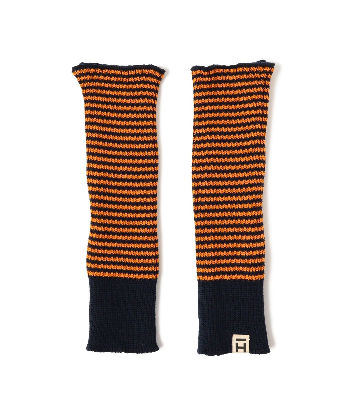 �y �ʒ� �zHEIMAT TEXTIL �n�C�}�[�g �e�L�X�^�C�� / Fine Stripe Leg Gaiter ���b�O�E�F�A MEN Rescue Orange ONE SIZE