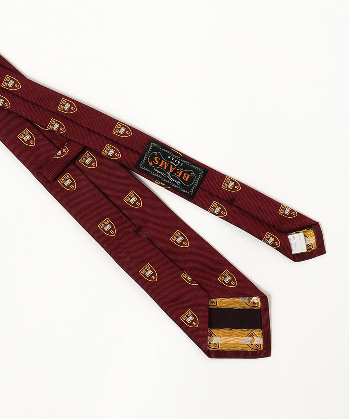 BEAMS PLUS（ビームス プラス）Silk Tie Crest Emblem