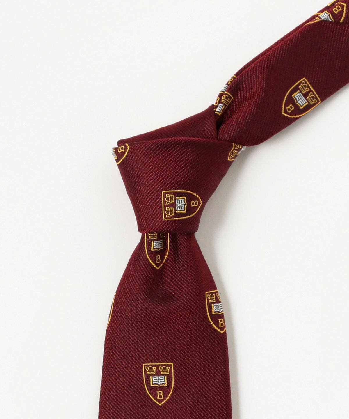 BEAMS PLUS（ビームス プラス）BEAMS PLUS / Silk Tie Crest Emblem 