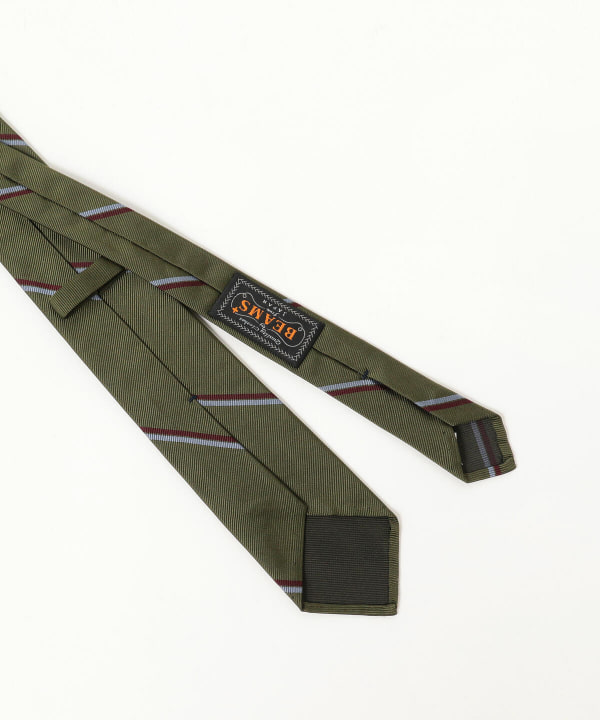 BEAMS PLUS（ビームス プラス）Silk Tie Wide Regimental Stripe