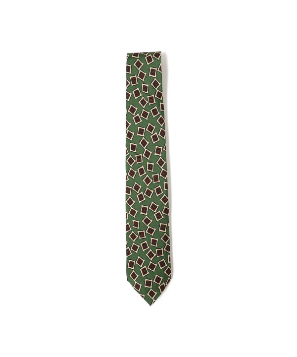 BEAMS PLUS（ビームス プラス）Silk Tie Square Print（スーツ