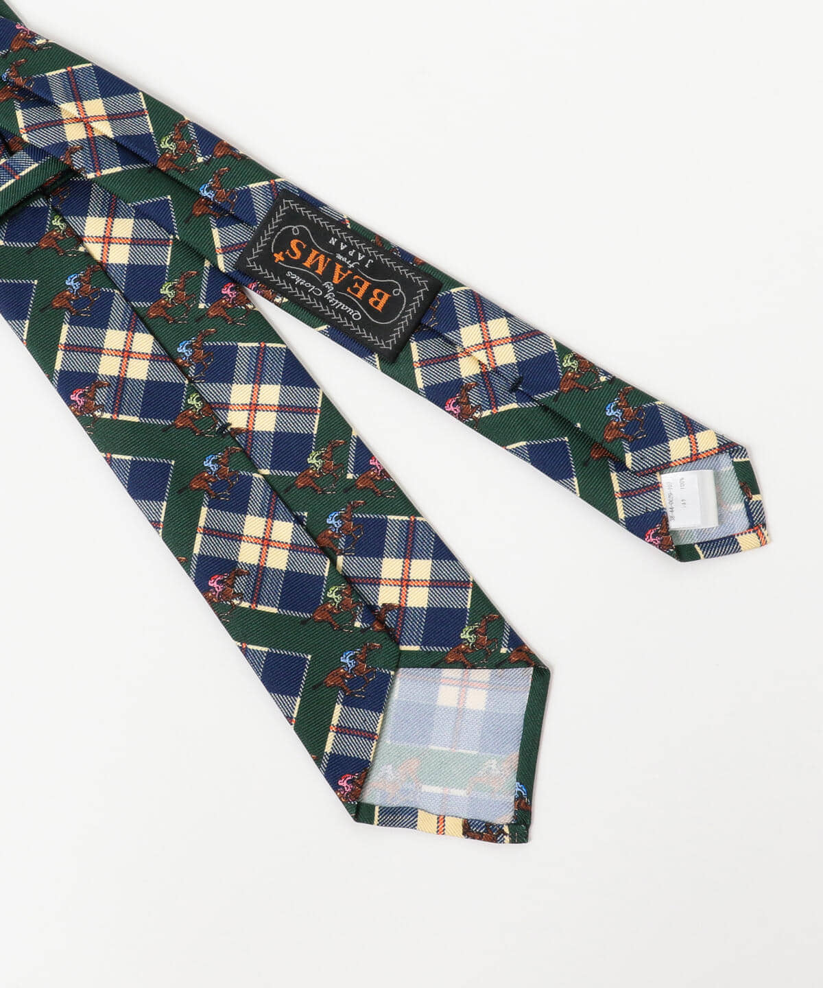 BEAMS PLUS（ビームス プラス）BEAMS PLUS / Silk Tie Check*Horses