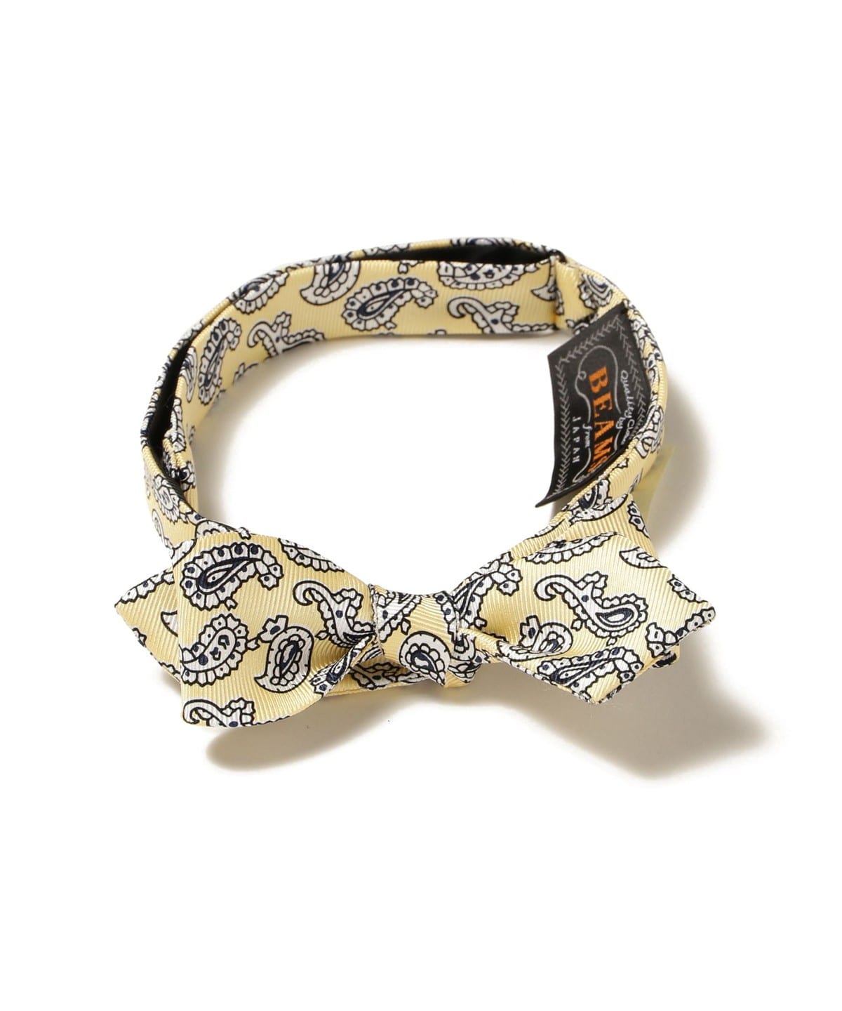Silk Bow Tie Paisley Print スーツ・ネクタイ MEN YELLOW ONE SIZE Silk Bow Tie Paisley Print スーツ・ネクタイ MEN YELLOW ONE SIZE