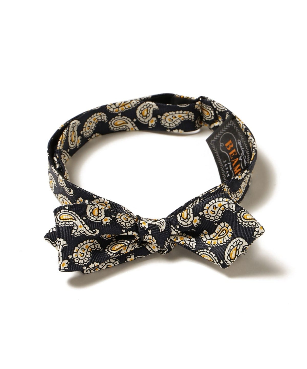 Silk Bow Tie Paisley Print スーツ・ネクタイ MEN NAVY ONE SIZE Silk Bow Tie Paisley Print スーツ・ネクタイ MEN NAVY ONE SIZE