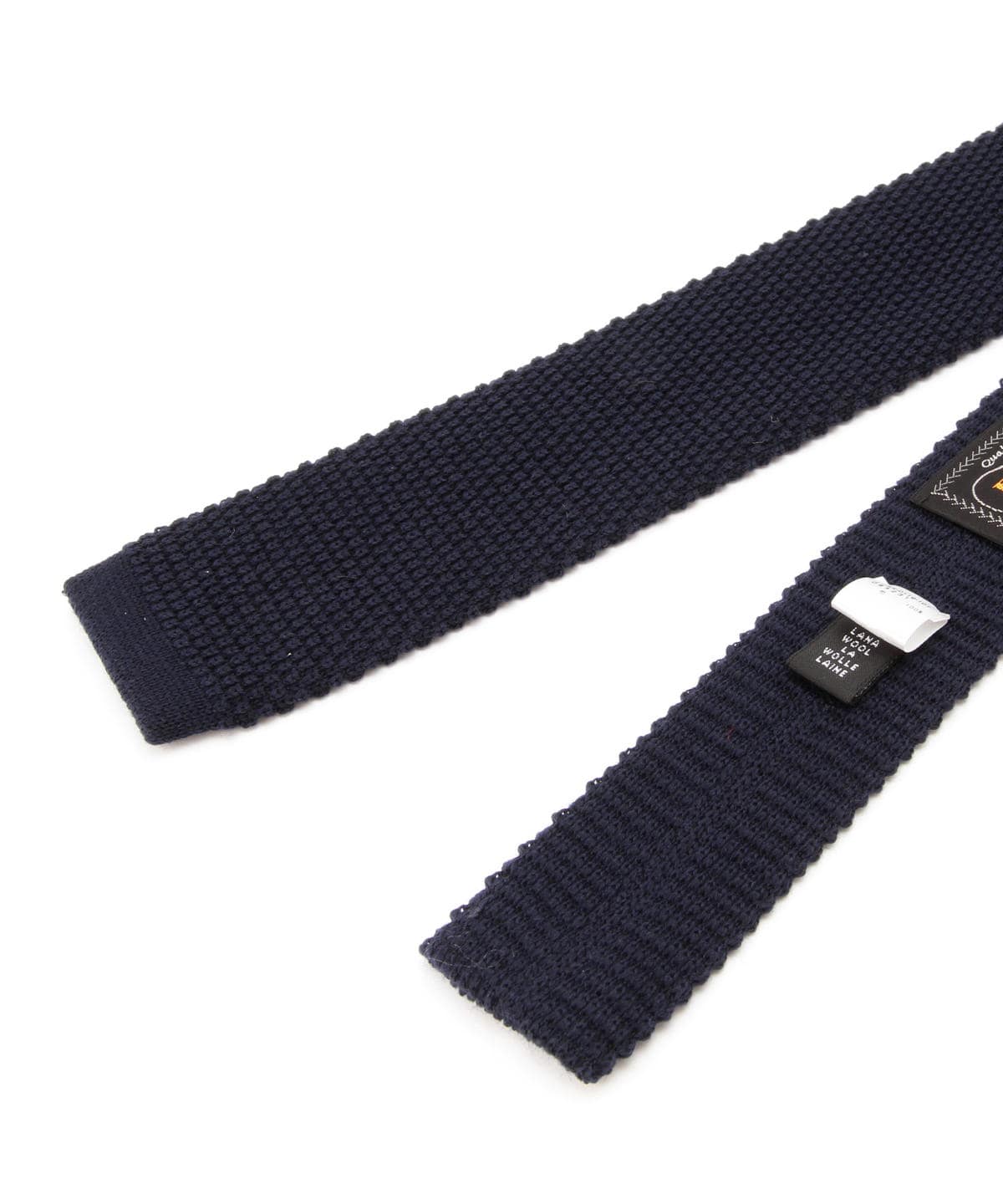 ⭐️新品未使用 BEAMS PLUS イタリア製 ウールニットタイ 黒 BEAMS PLUS（ビームス プラス）Wool Knit Tie（スーツ・ネクタイ