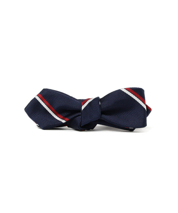 BEAMS PLUS（ビームス プラス）Silk Bow Tie Wide Regimental（スーツ・ネクタイ 蝶ネクタイ）通販｜BEAMS