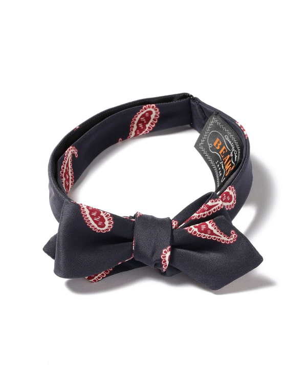 BEAMS PLUS（ビームス プラス）Silk Bow Tie Paisley Print
