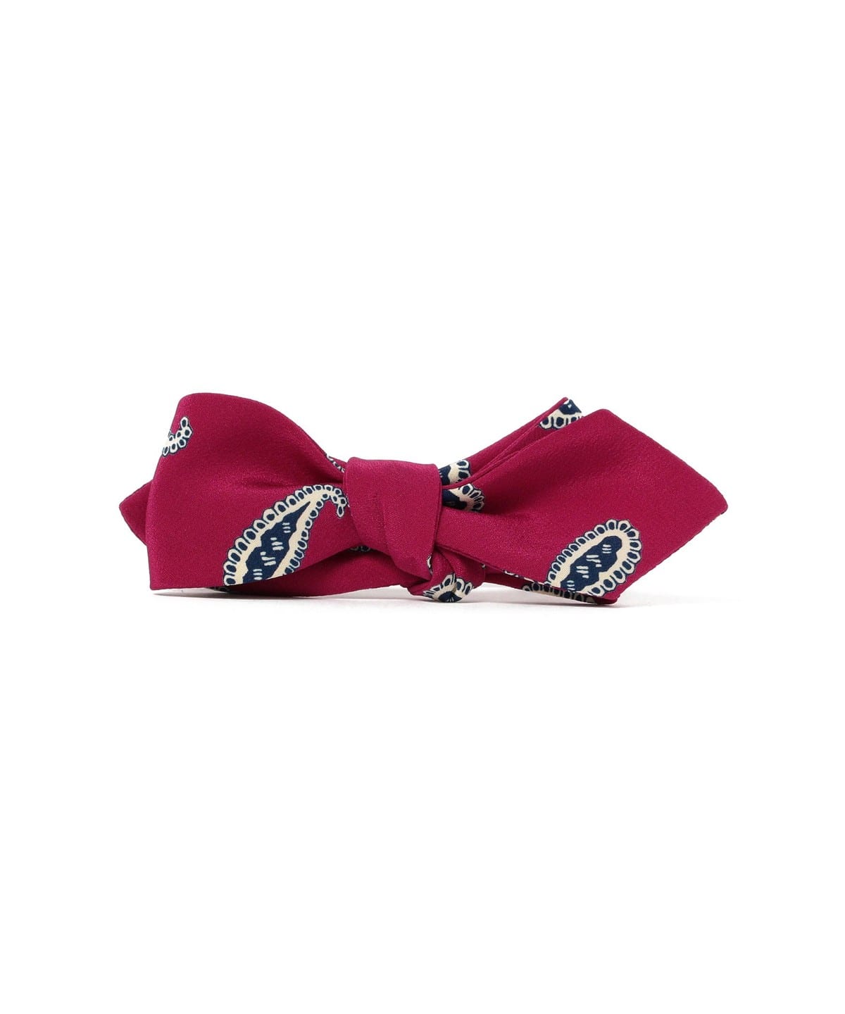 BEAMS PLUS（ビームス プラス）Silk Bow Tie Paisley Print