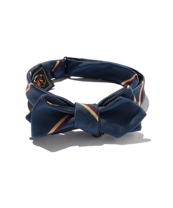 BEAMS PLUS（ビームス プラス）Silk Bow Tie Wide Regimental（スーツ