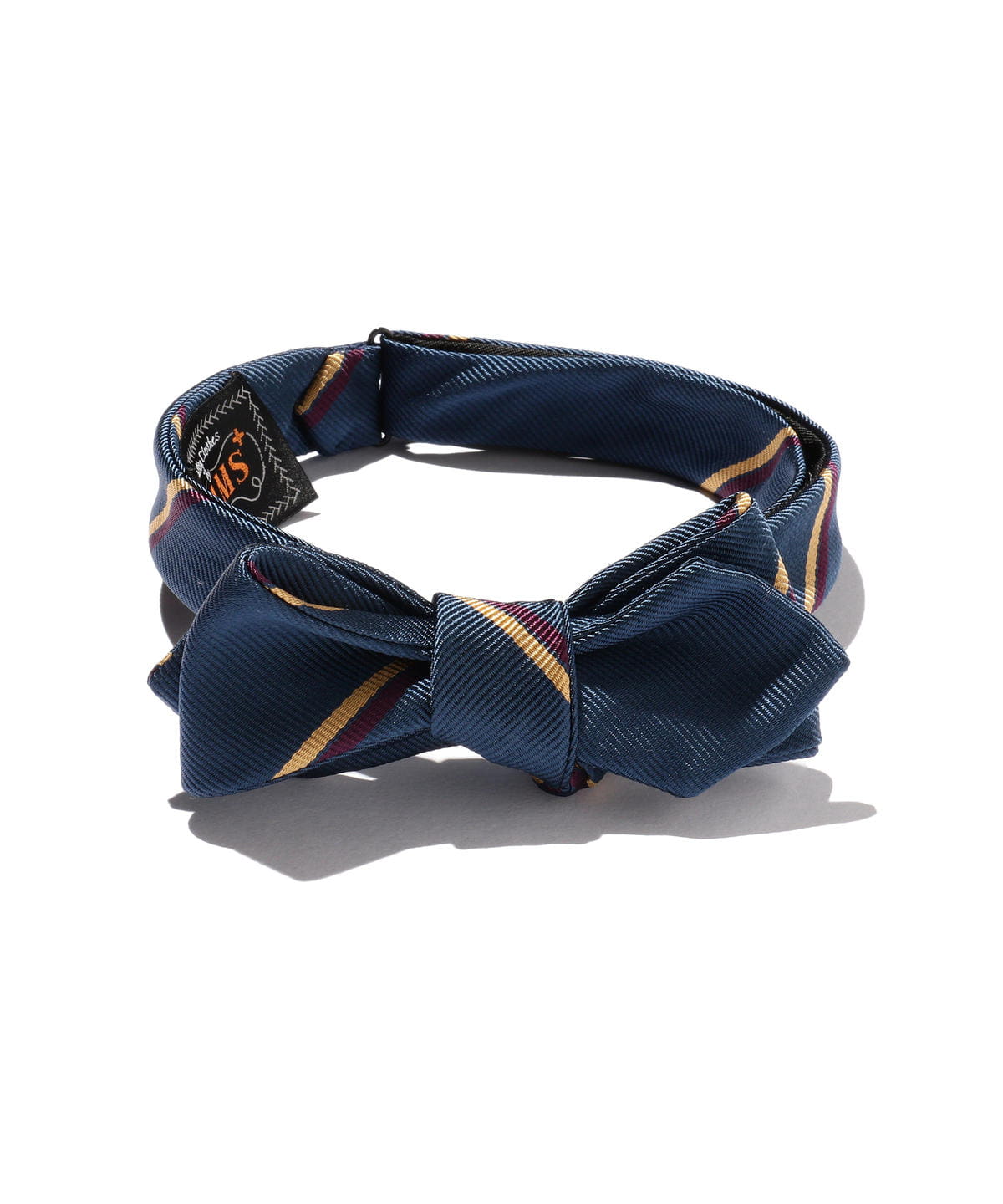 Silk Bow Tie Wide Regimental スーツ・ネクタイ MEN BLUE ONE SIZE Silk Bow Tie Wide Regimental スーツ・ネクタイ MEN BLUE ONE SIZE