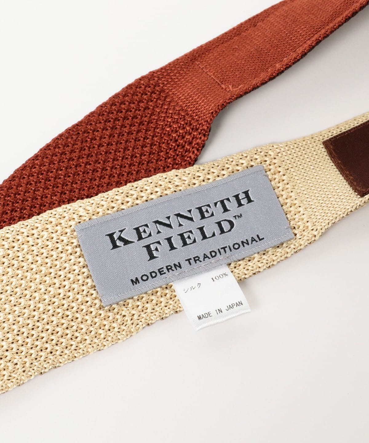 BEAMS PLUS（ビームス プラス）KENNETH FIELD / 4 FACE SILK KNIT TIE