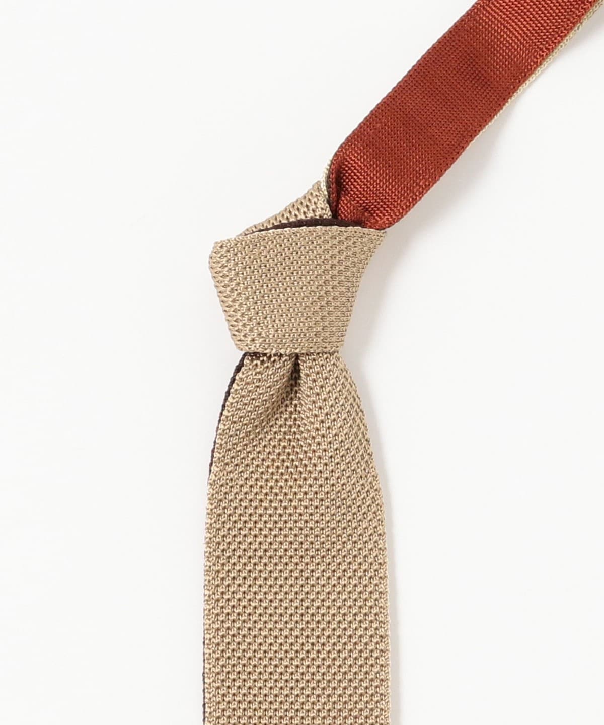 BEAMS PLUS（ビームス プラス）KENNETH FIELD / 4 FACE SILK KNIT TIE