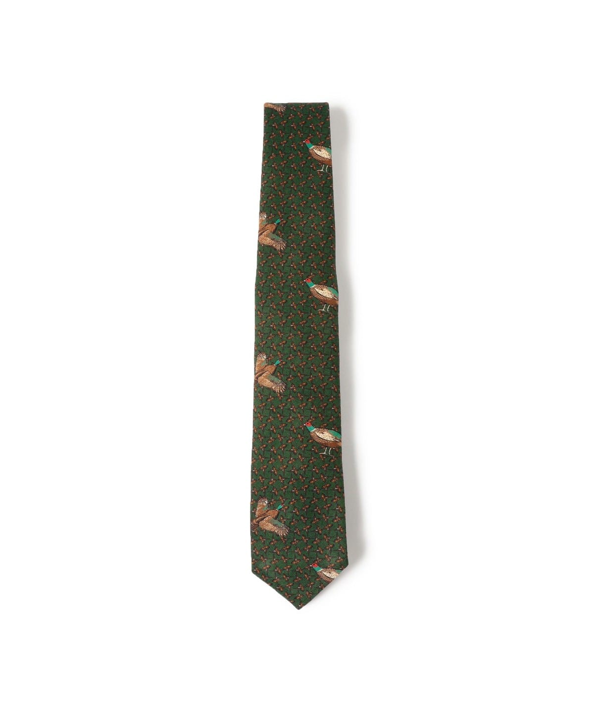 Conversation Print Tie スーツ・ネクタイ MEN GREEN ONE SIZE Conversation Print Tie スーツ・ネクタイ MEN GREEN ONE SIZE