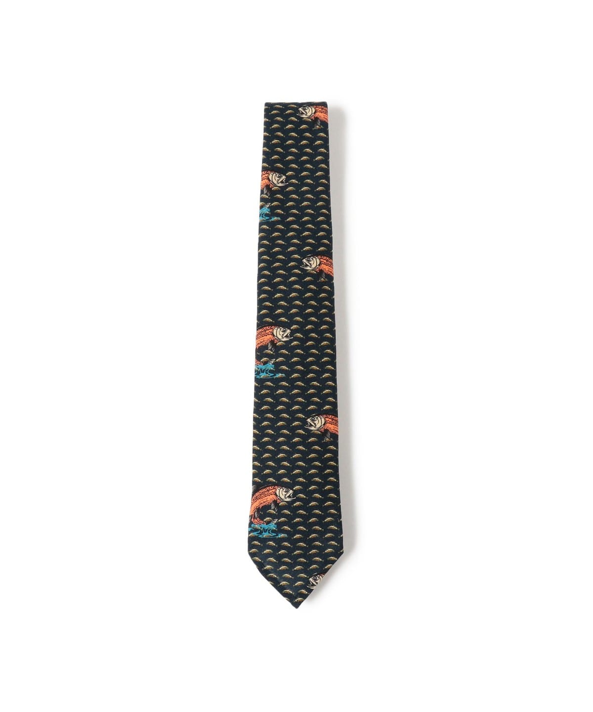 Conversation Print Tie スーツ・ネクタイ MEN NAVY ONE SIZE Conversation Print Tie スーツ・ネクタイ MEN NAVY ONE SIZE
